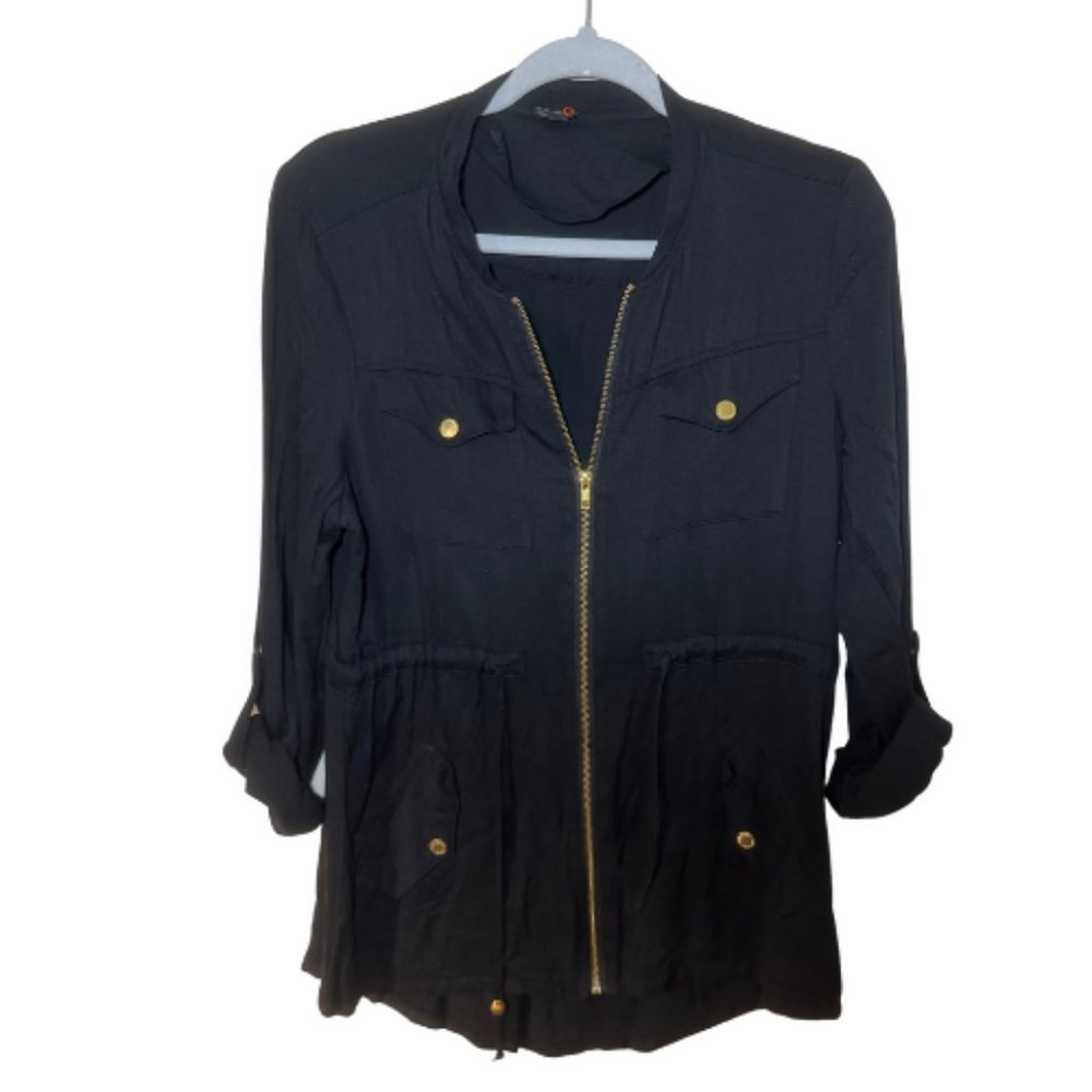 G by Guess Eliza Utility Jacket black size Medium